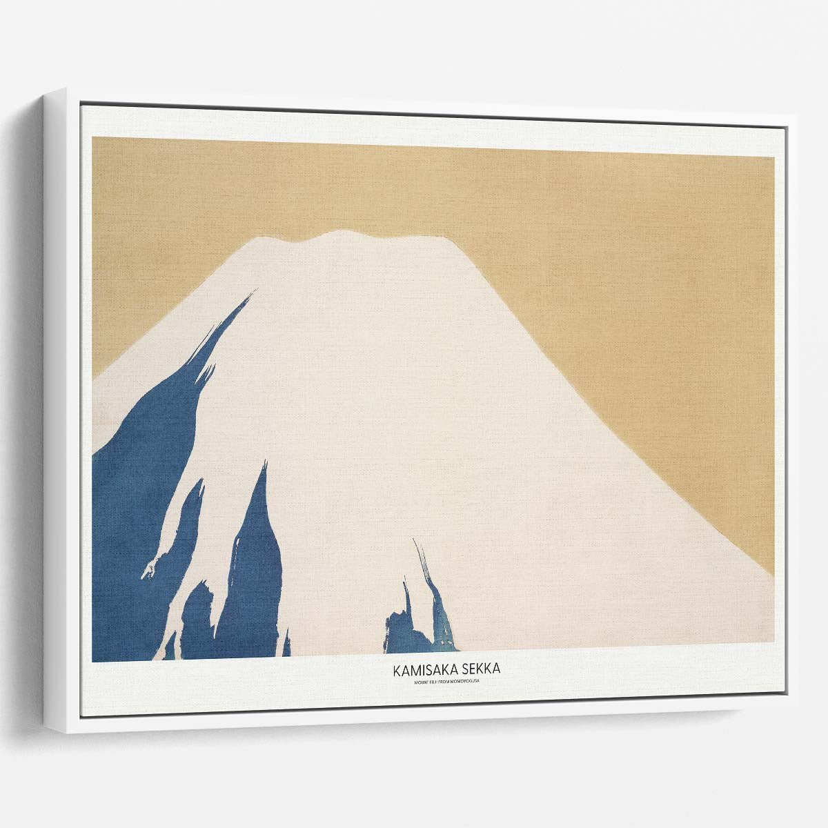 Vintage Kamisaka Sekka Mount Fuji Landscape Poster Wall Art