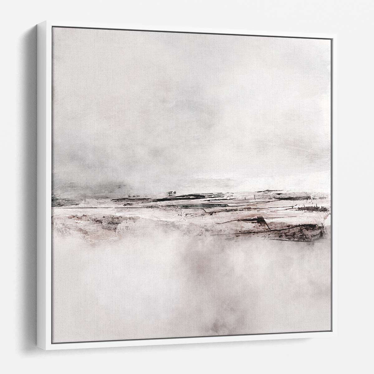 Modern Minimalist Abstract Landscape by Dan Hobday Wall Art by Luxuriance Designs. Made in USA.