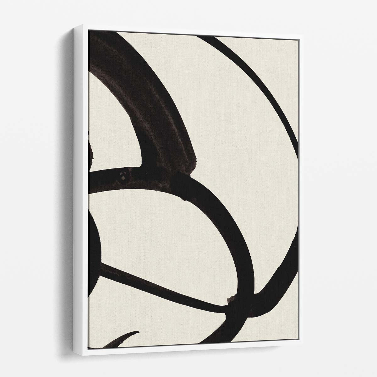 Dan Hobday's Minimalistic Abstract Geometric Illustration Atienne No2 by Luxuriance Designs, made in USA