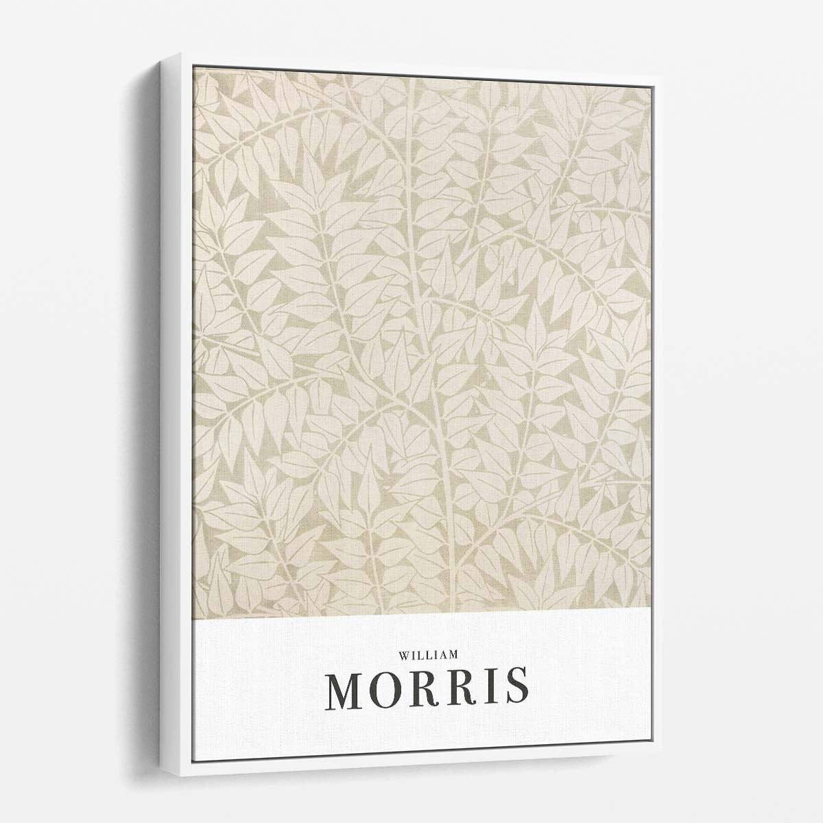 Vintage William Morris Botanical Illustration Motivational Poster by Luxuriance Designs, made in USA