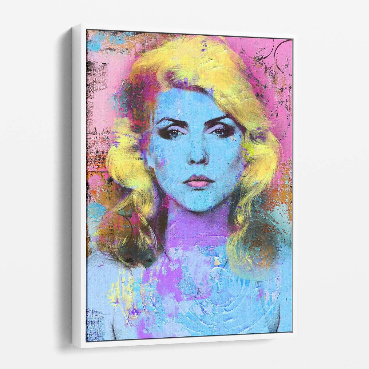 Debbie Harry Circles Graffiti Wall Art by Luxuriance Designs. Made in USA.