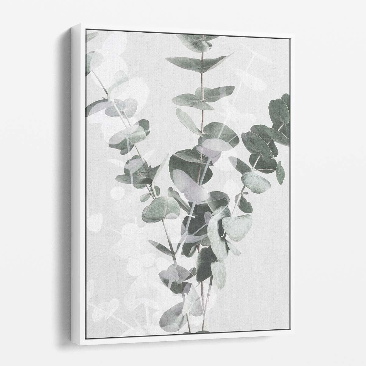 Creative Edit Eucalyptus Plant Photography - Abstract Botanical Floral Art by Luxuriance Designs, made in USA