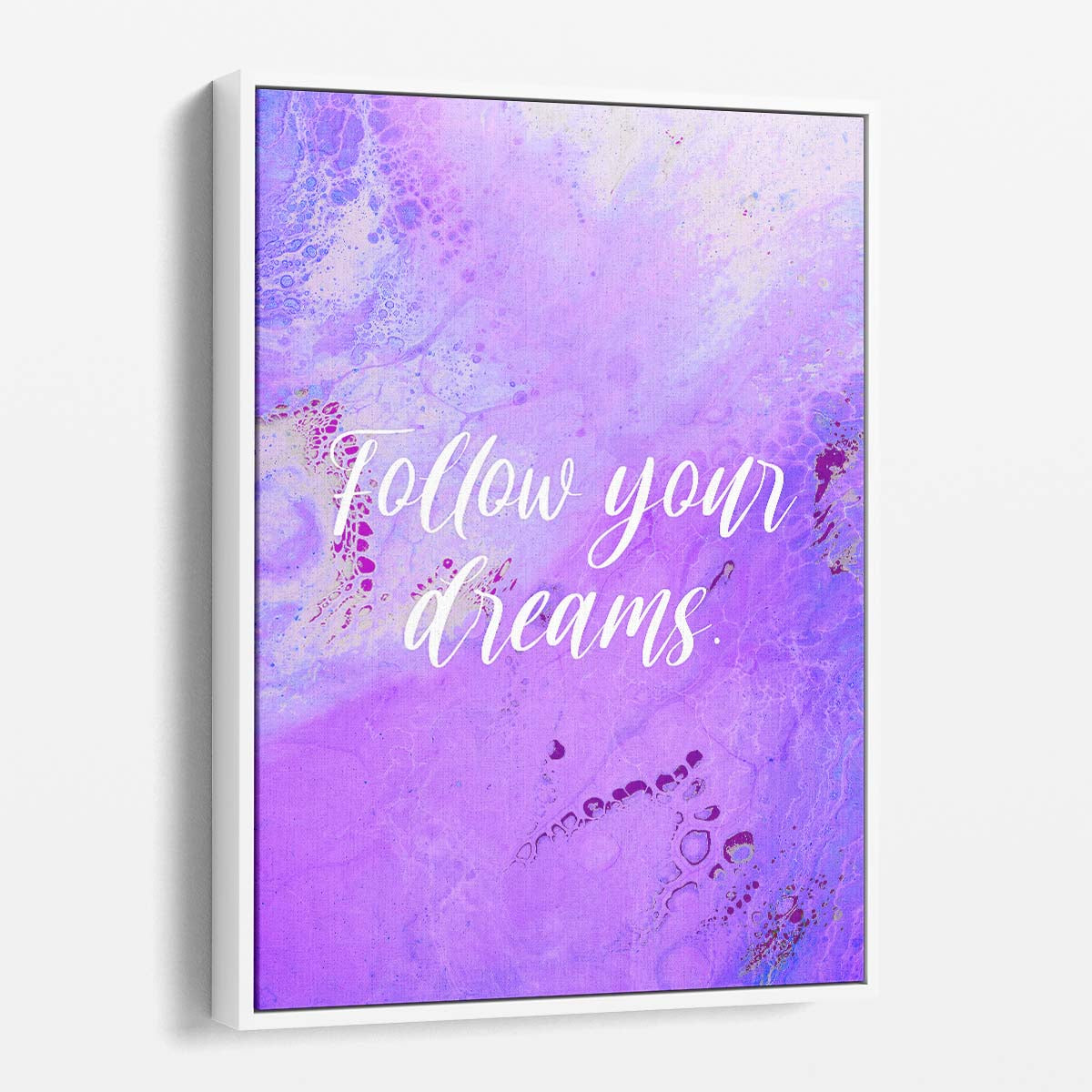 Follow Your Dreams Wall Art by Luxuriance Designs. Made in USA.