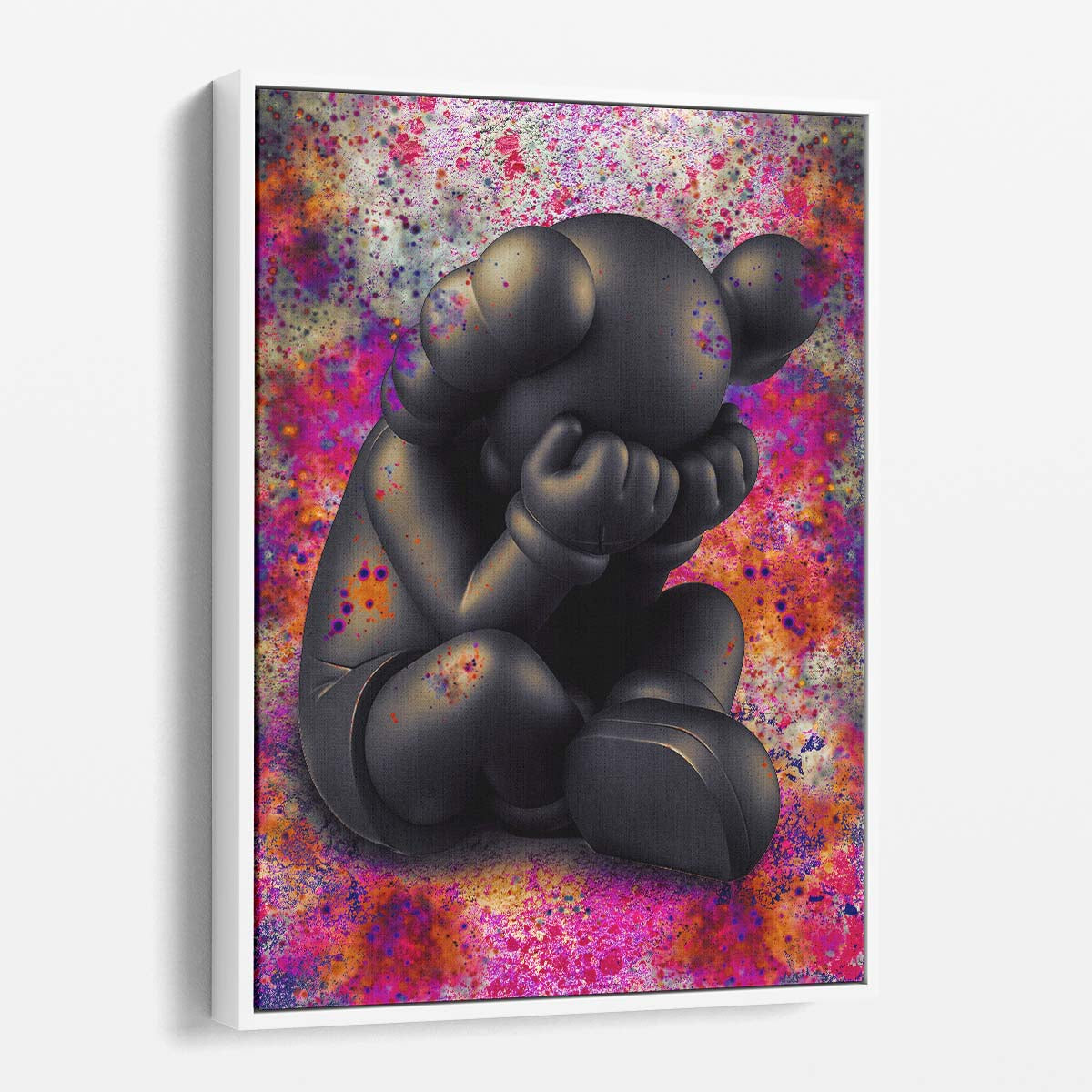 Kaws Separated Wall Art by Luxuriance Designs. Made in USA.