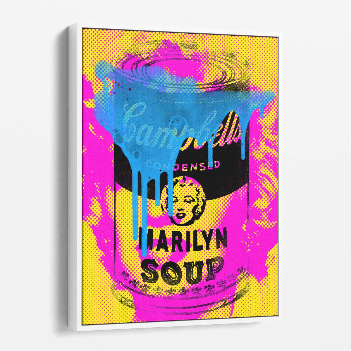 Marilyn Monroe Soup Wall Art by Luxuriance Designs. Made in USA.