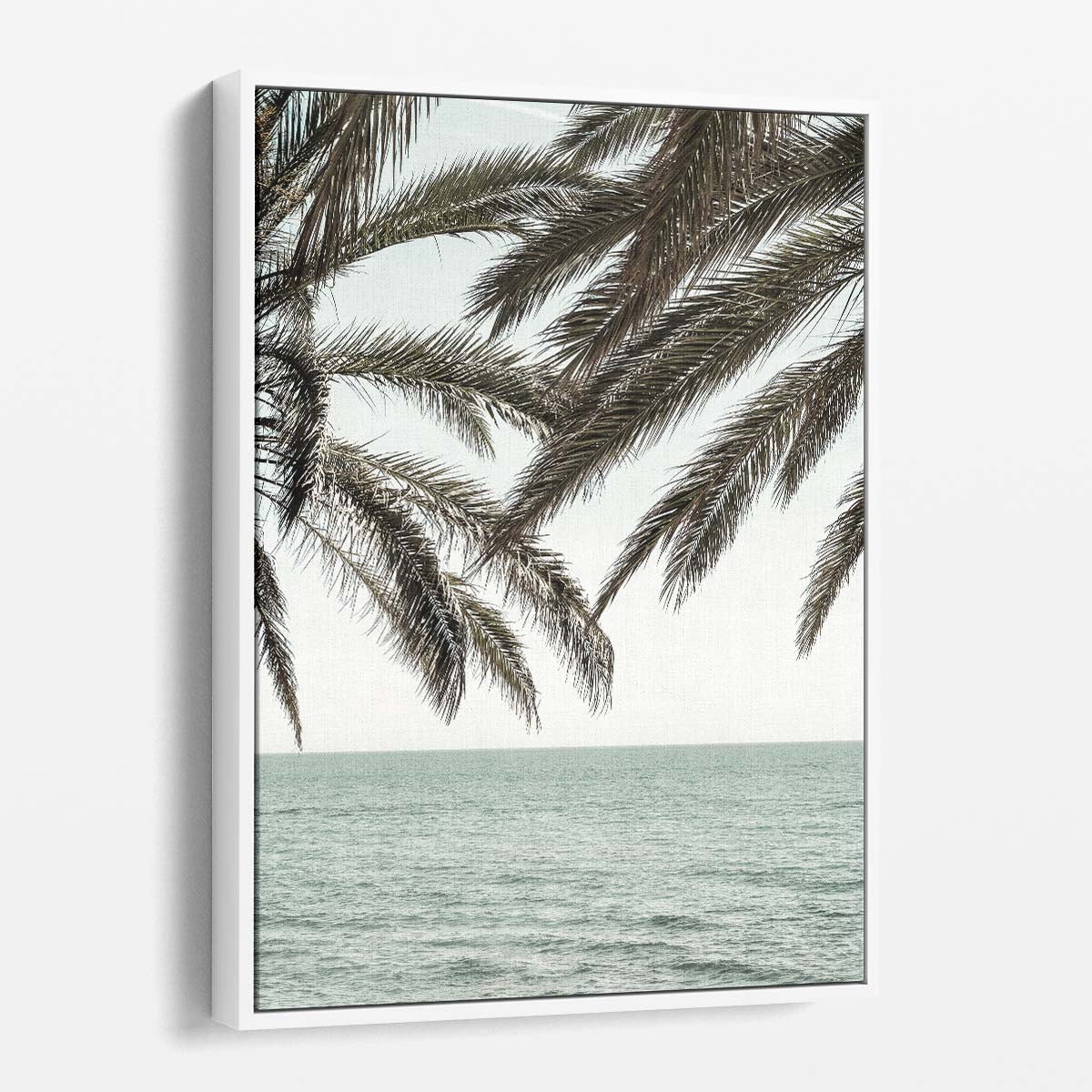 Exotic Tropical Palm Tree Beach Landscape Photography Art by Luxuriance Designs, made in USA