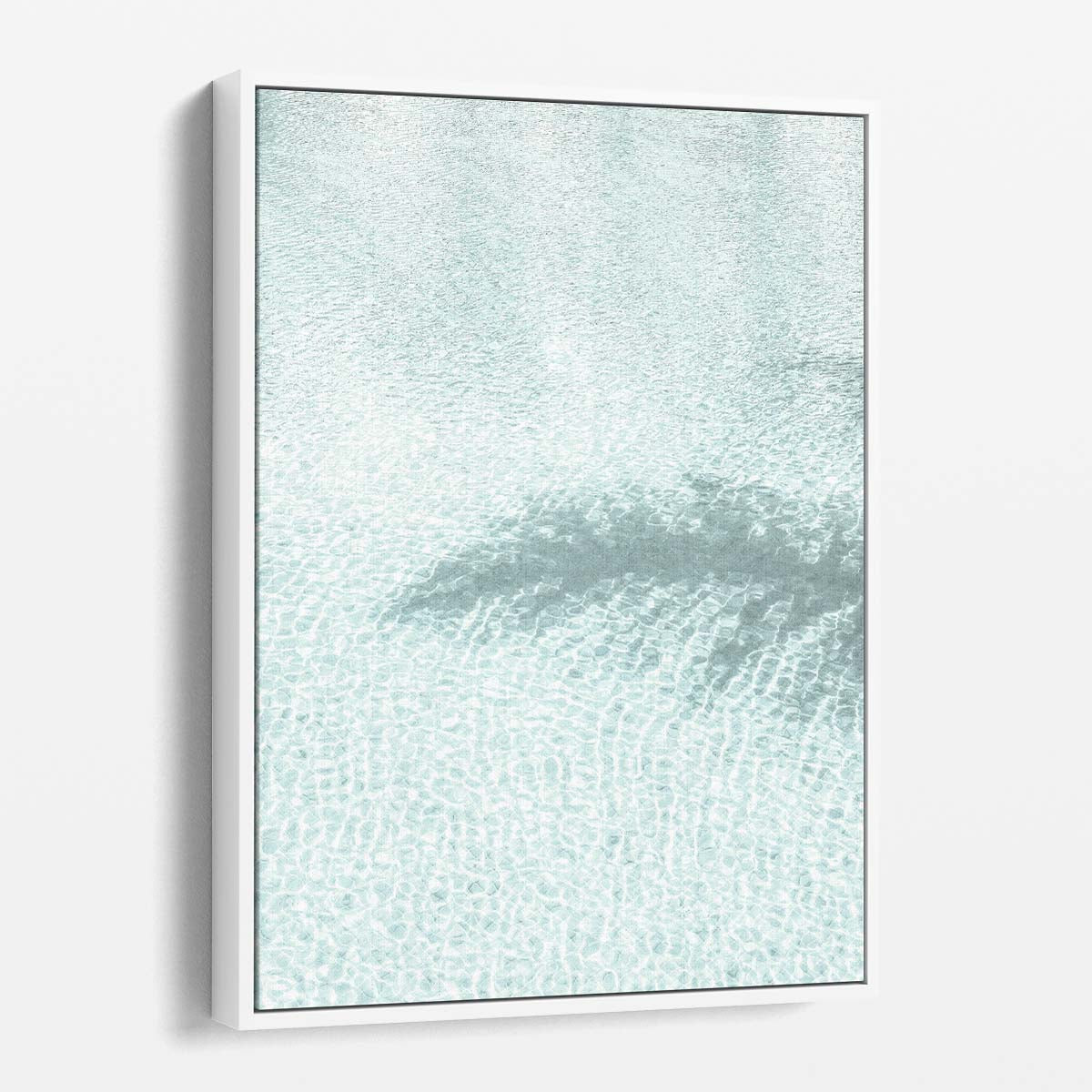 Summer Vacation Botanical Abstract Photography - Swimming Pool Reflection by Luxuriance Designs, made in USA