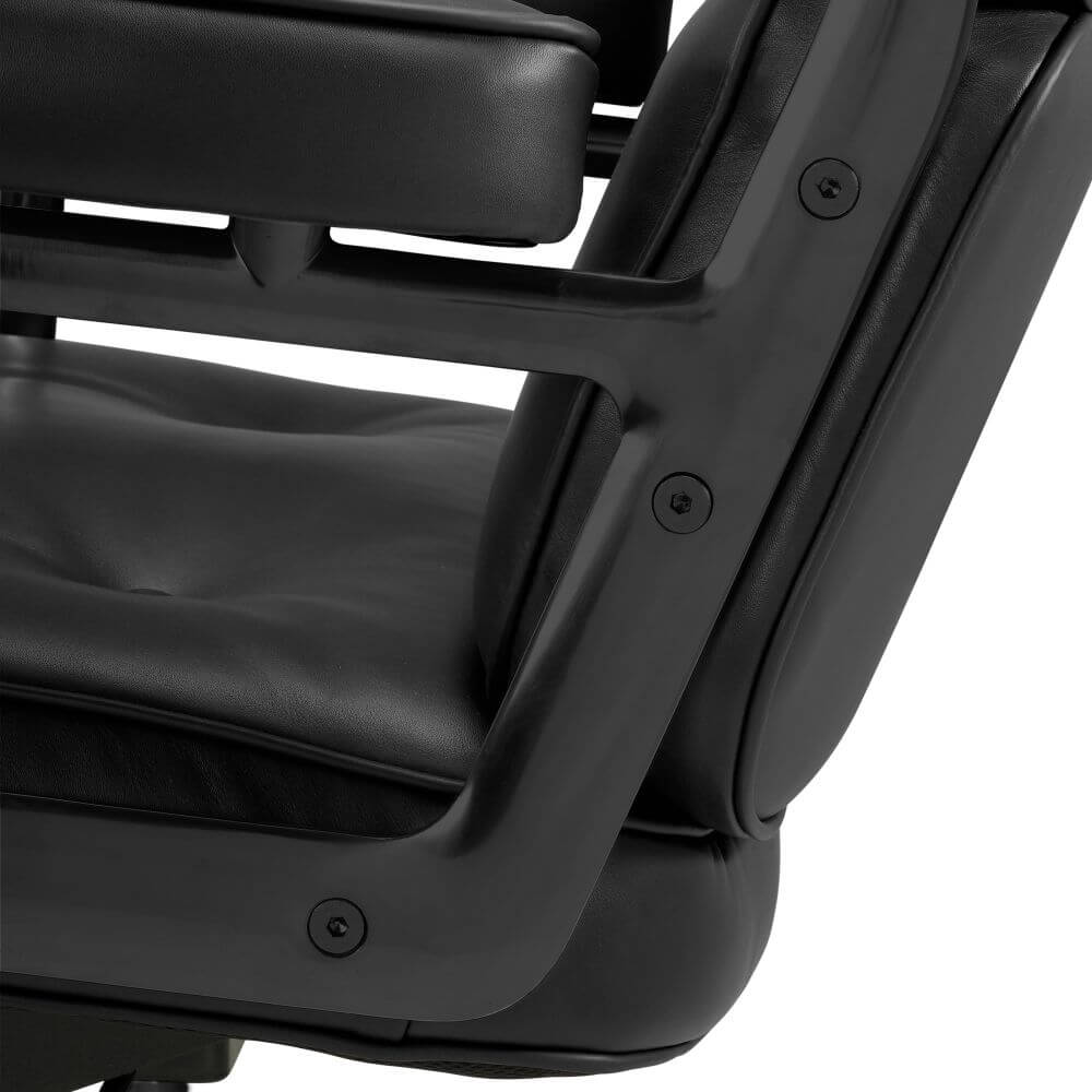 Luxuriance Designs - Eames Executive Office Chair Replica - Black Color - Real Leather - Review