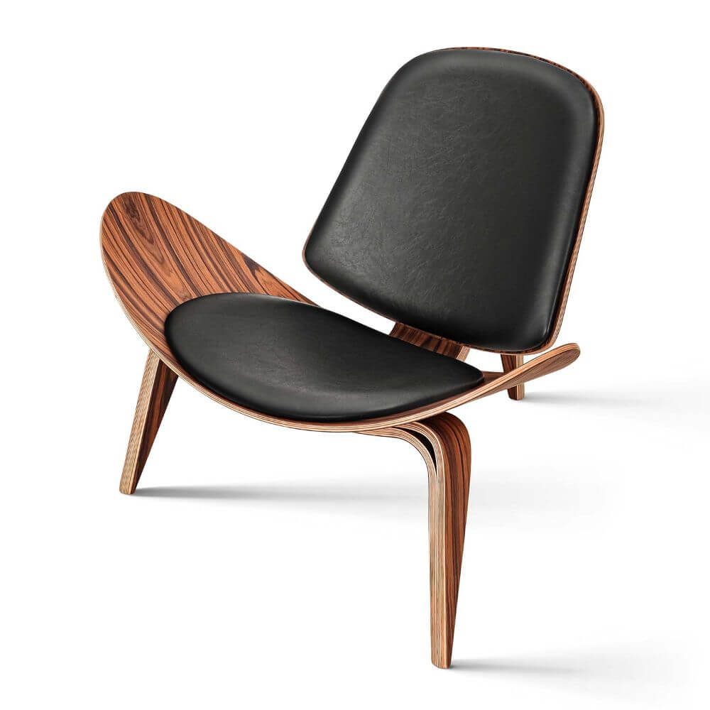 Luxuriance Designs - Hans Wegner's CH07 Shell Chair Replica Top View - Review