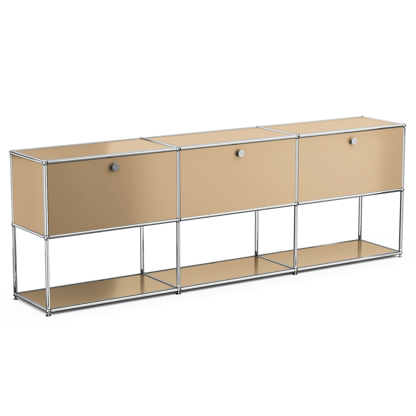 USM Haller H2 Shelving Storage Cabinet