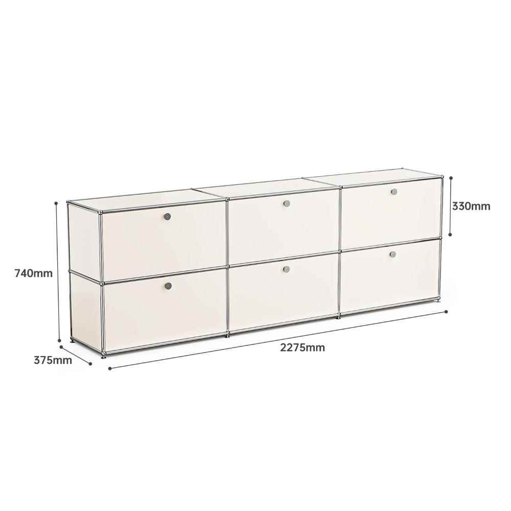 Luxuriance Designs - USM Haller Modular Shelving H2 Storage Cabinet Replica - Review