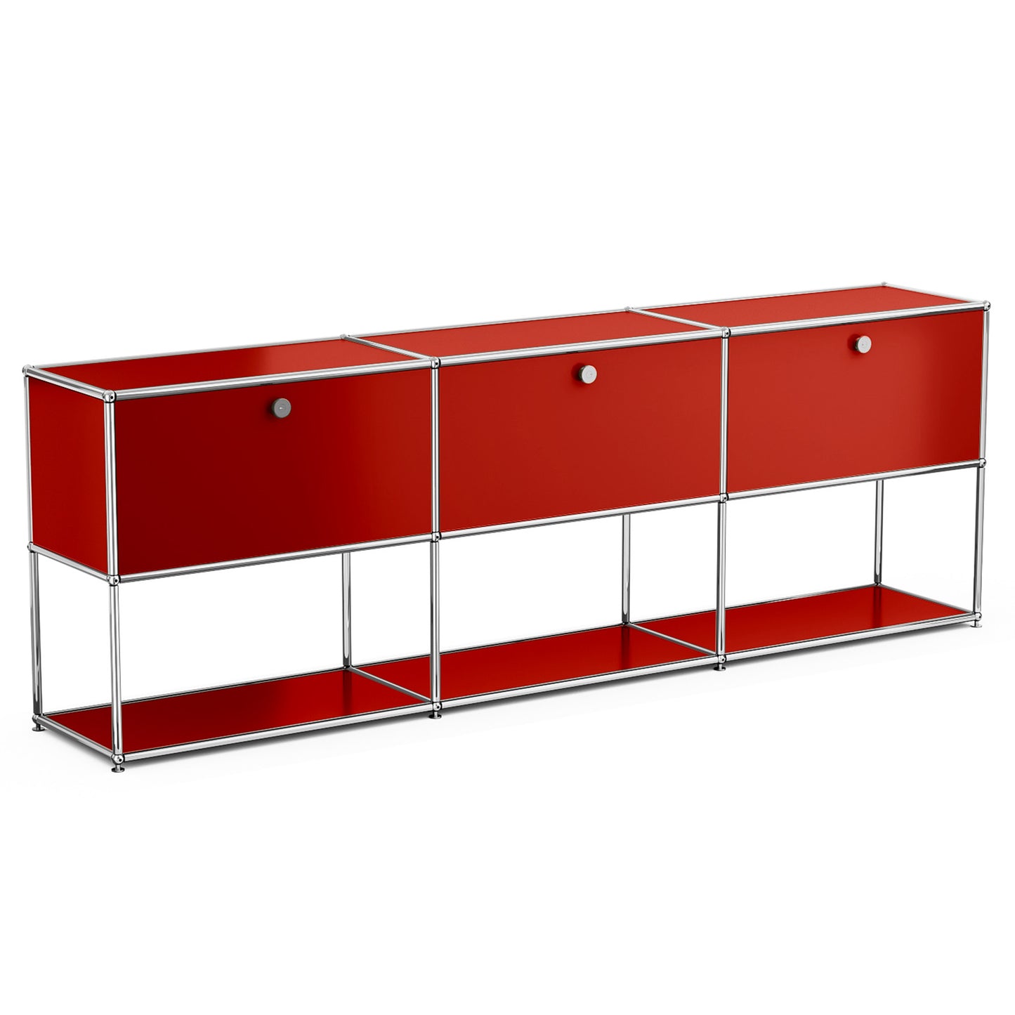 USM Haller H2 Shelving Storage Cabinet